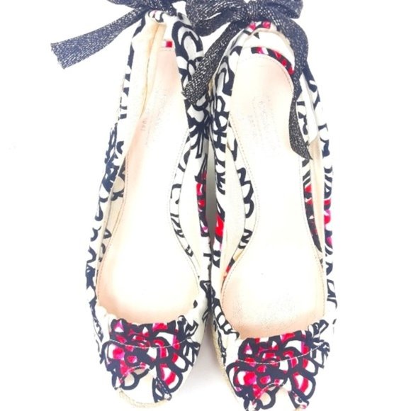 Coach Maritza Poppy Wedges Size 6 - Picture 2 of 6